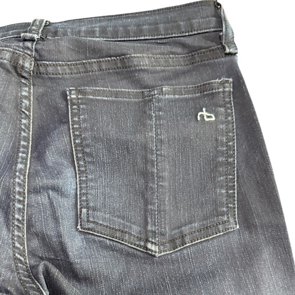 rag & bone Dark Blue Flare Jeans - Picture 9 of 15